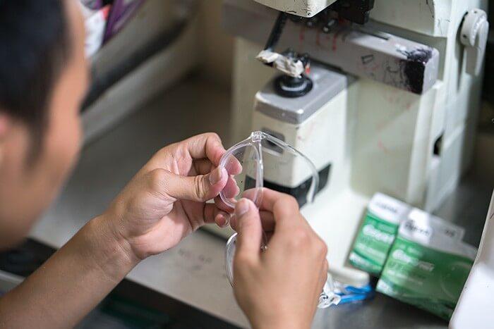 fabrication lunettes